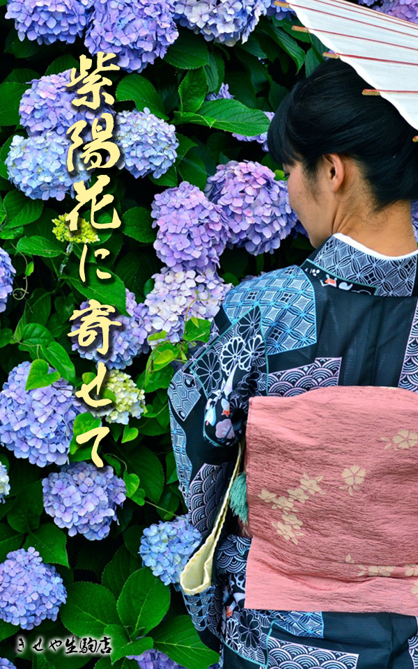 紫陽花に寄せて